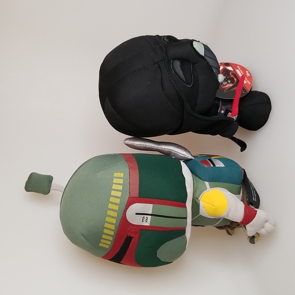 A Bundle of Boba Fett and Dark Vader Plushies from Star Wars - Picture 4 of 7